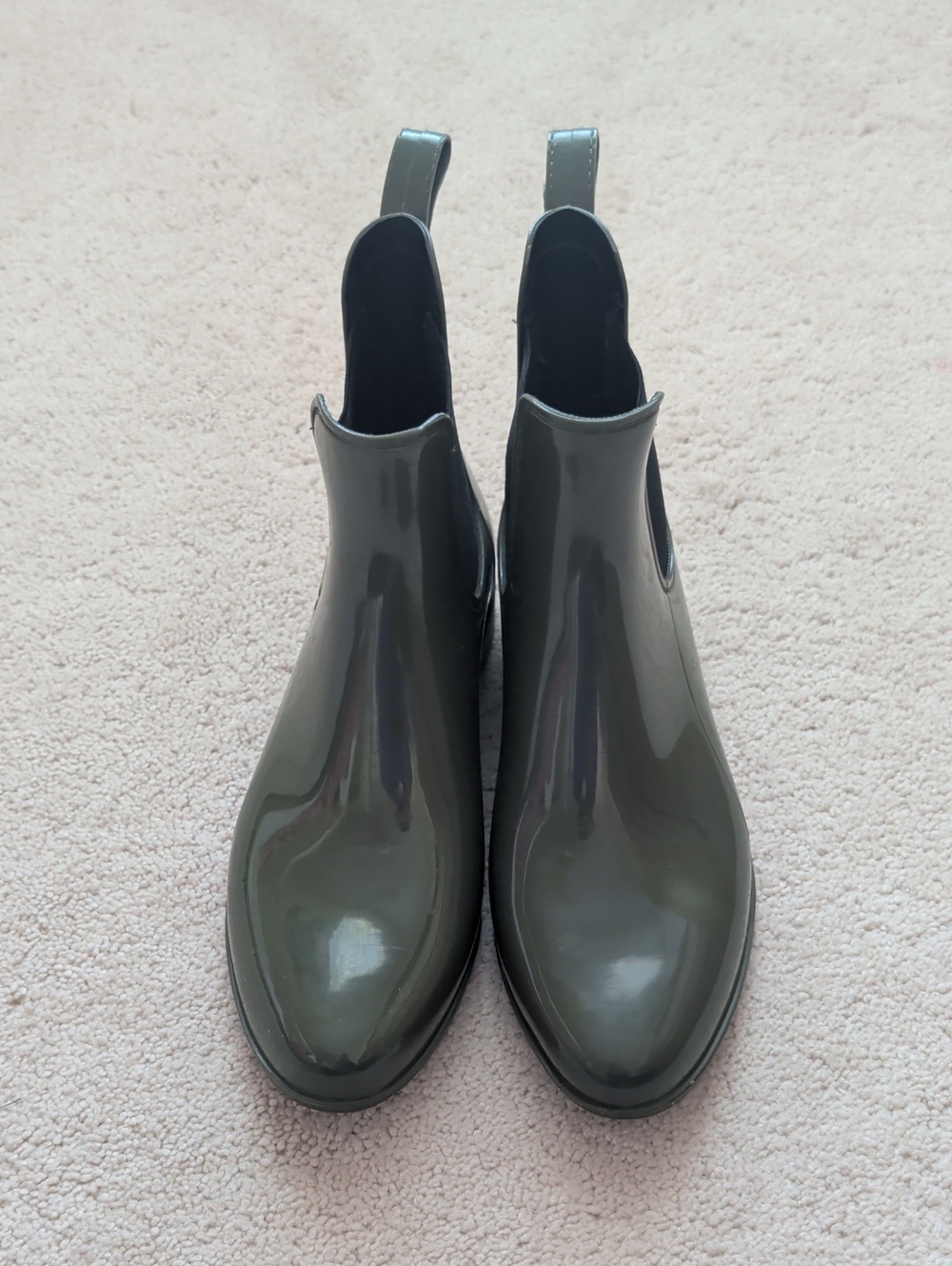 J. Crew Chelsea Ankle Rain Boots Size 9
